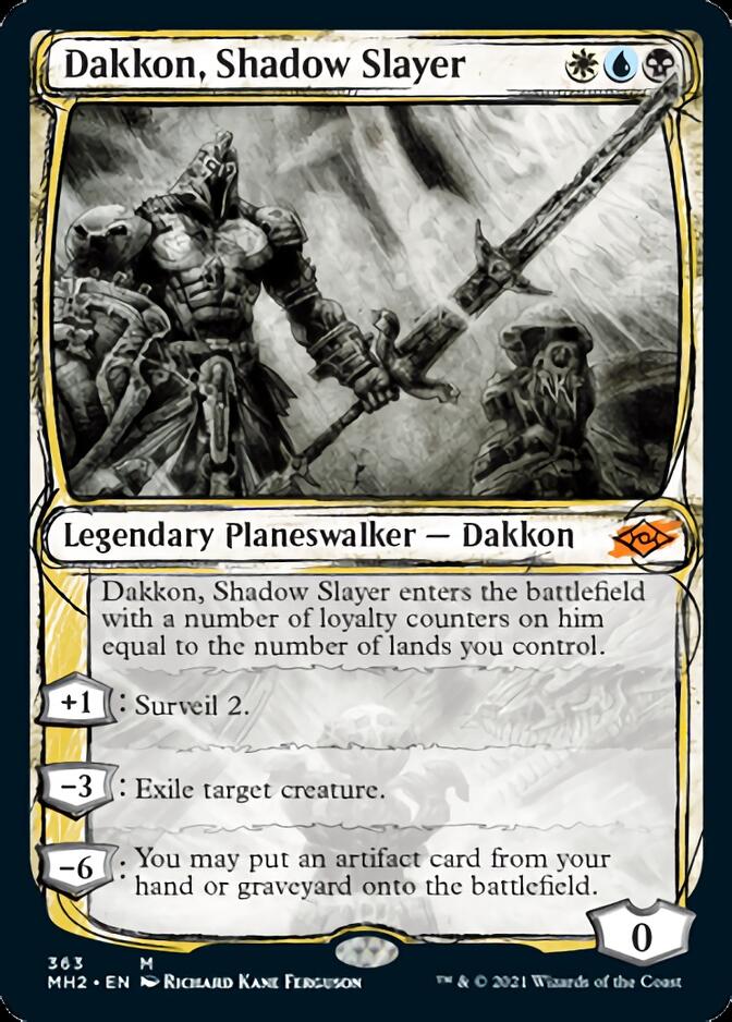 Dakkon, Shadow Slayer (Sketch) [Modern Horizons 2] - Magic: The Gathering - Card Brawlers | Quebec | Canada |