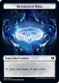 Replicated Ring // Thopter Double-Sided Token [Kaldheim Commander Tokens] - Magic: The Gathering - Card Brawlers | Quebec | Canada |