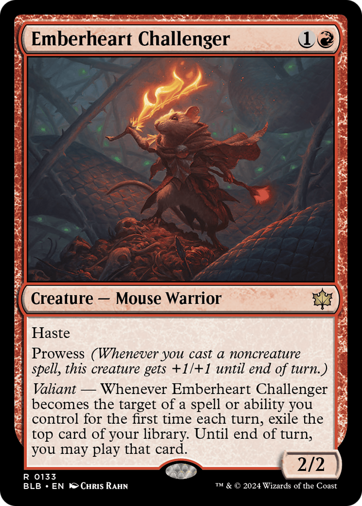 Emberheart Challenger [Bloomburrow] - Magic: The Gathering - Card Brawlers | Quebec | Canada |