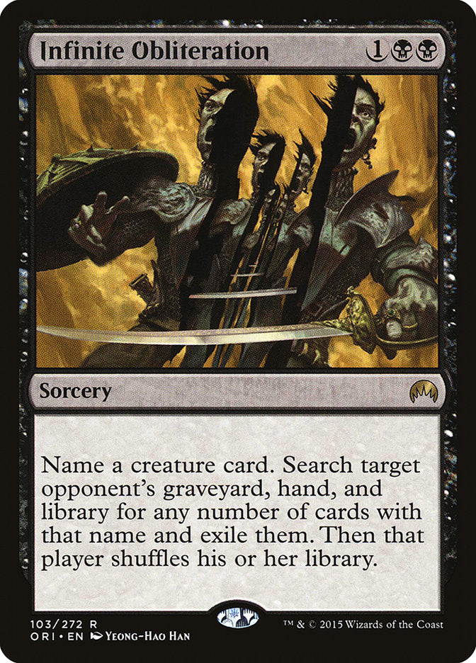 Infinite Obliteration [Magic Origins] - Magic: The Gathering - Card Brawlers | Quebec | Canada |