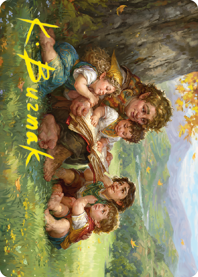 Samwise Gamgee Art Card (19/81) (Gold-Stamped Signature) [The Lord of the Rings: Tales of Middle-earth Art Series] - Magic: The Gathering - Card Brawlers | Quebec | Canada |