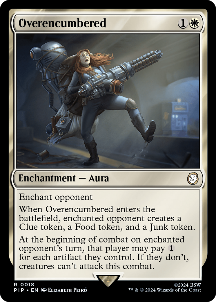 Overencumbered [Fallout] - Magic: The Gathering - Card Brawlers | Quebec | Canada |