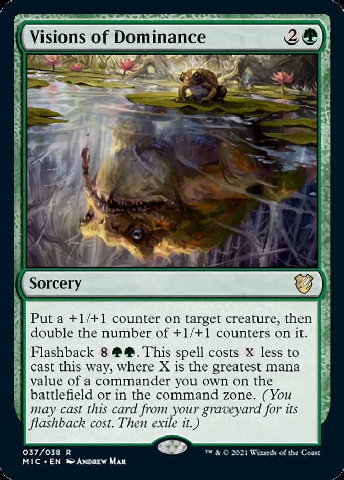 Visions of Dominance [Innistrad: Midnight Hunt Commander] - Magic: The Gathering - Card Brawlers | Quebec | Canada |