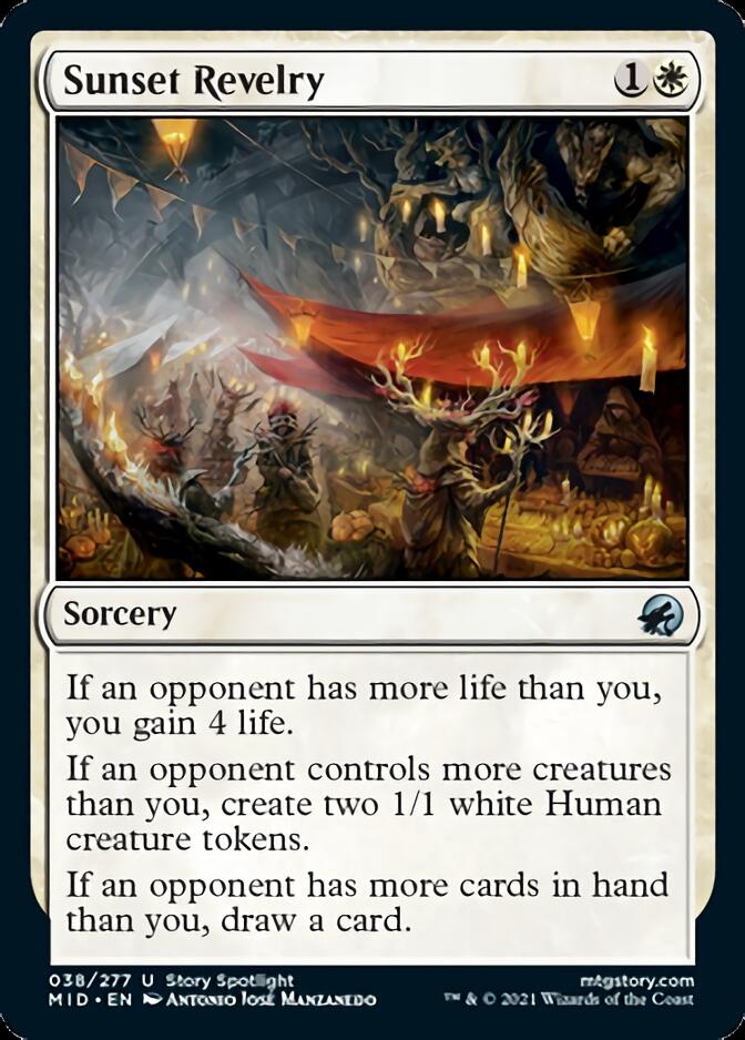 Sunset Revelry [Innistrad: Midnight Hunt] - Magic: The Gathering - Card Brawlers | Quebec | Canada |