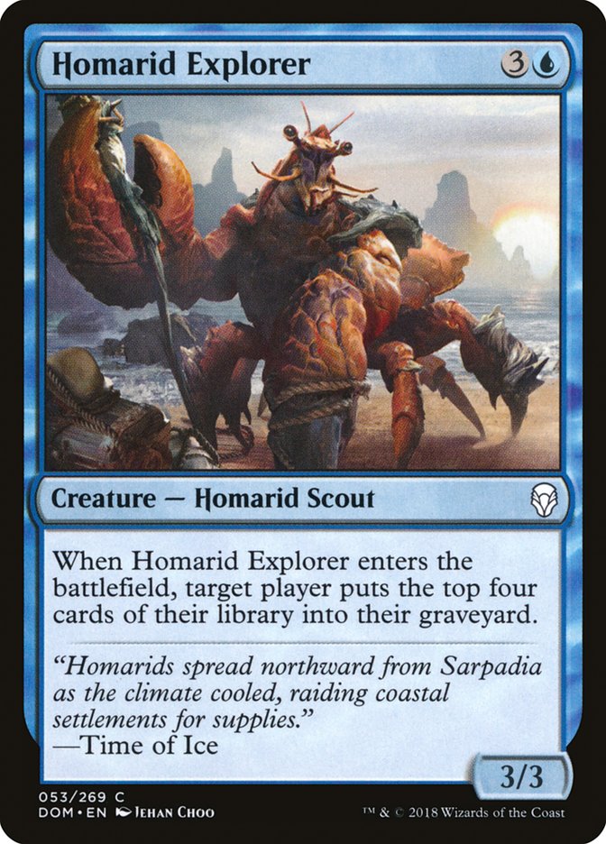 Homarid Explorer [Dominaria] - Magic: The Gathering - Card Brawlers | Quebec | Canada |