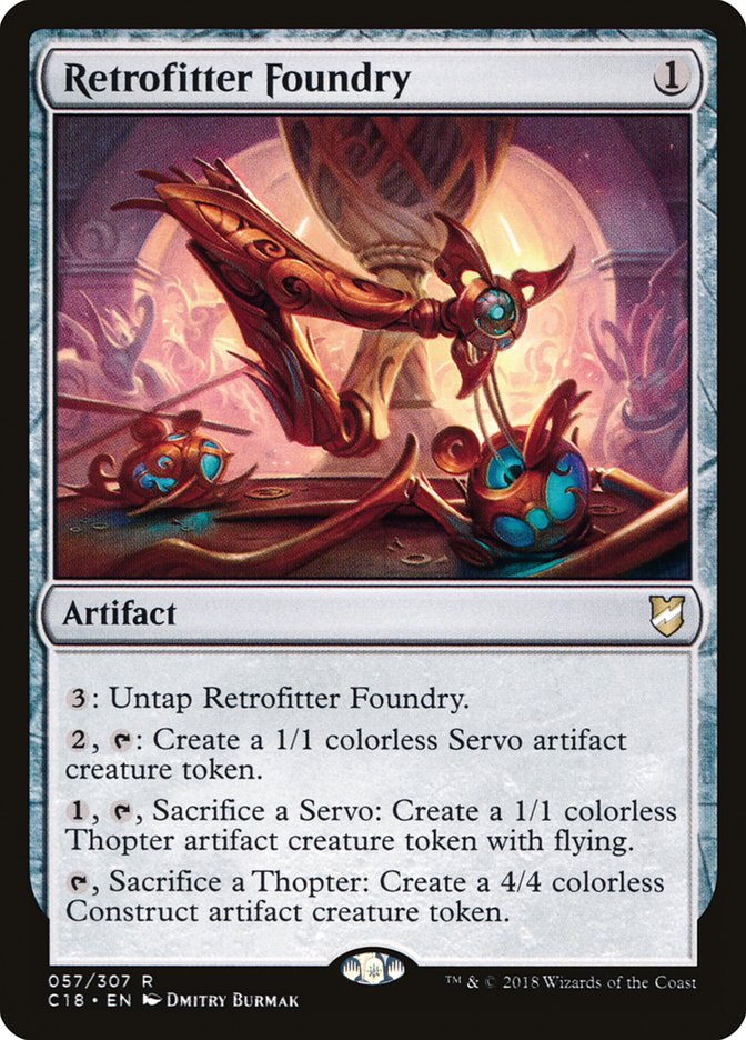 Retrofitter Foundry [Commander 2018] - Magic: The Gathering - Card Brawlers | Quebec | Canada |