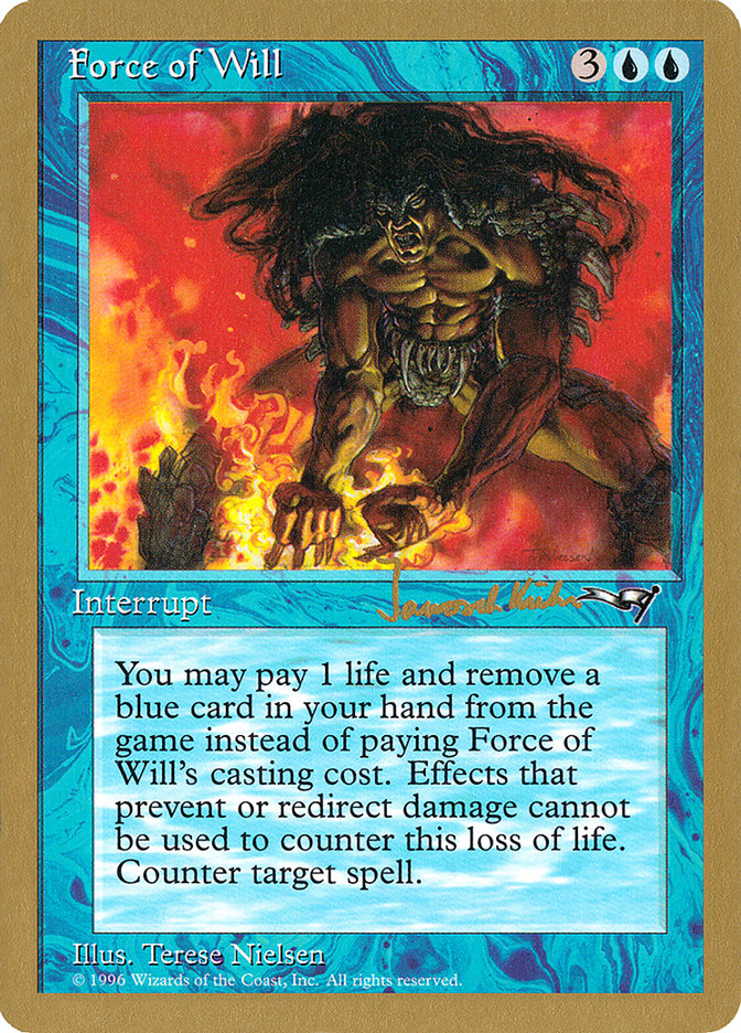 Force of Will (Janosch Kuhn) [World Championship Decks 1997] - Magic: The Gathering - Card Brawlers | Quebec | Canada |