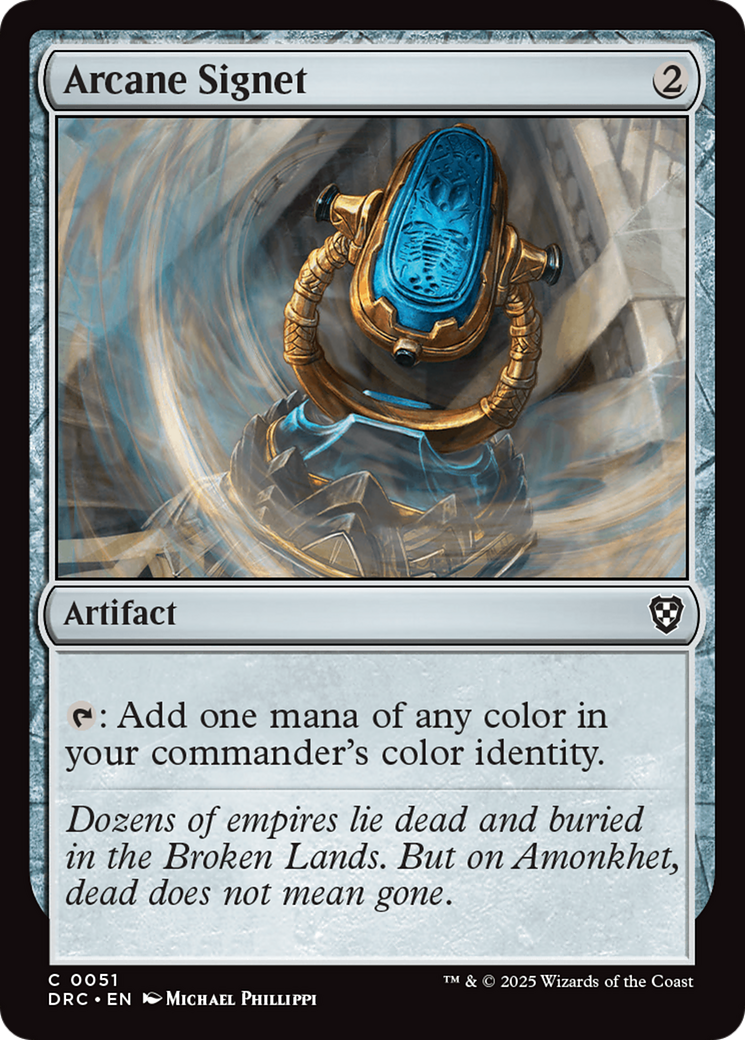 Arcane Signet [Aetherdrift Commander] - Magic: The Gathering - Card Brawlers | Quebec | Canada |