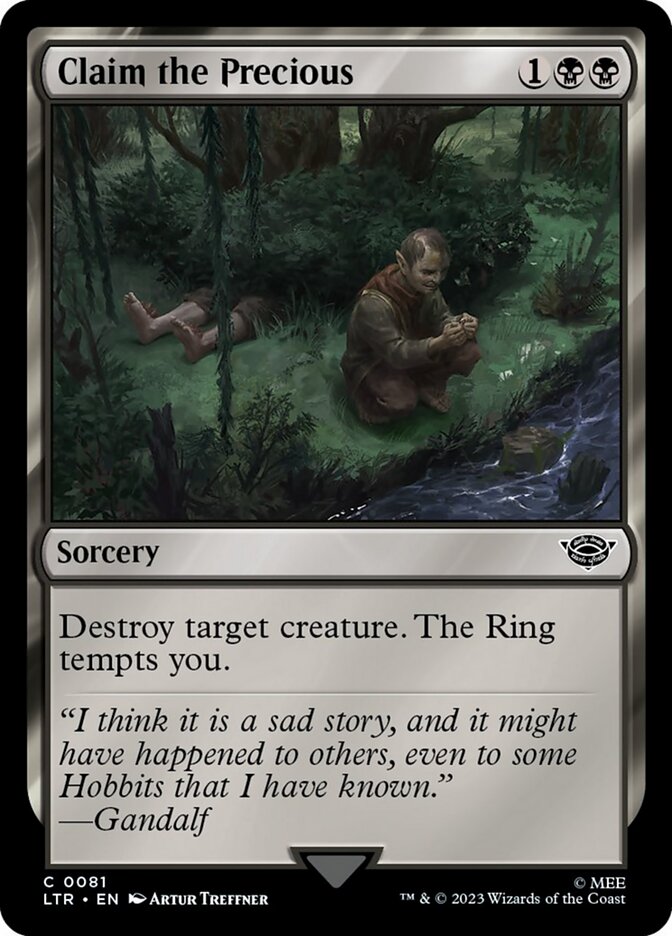 Claim the Precious [The Lord of the Rings: Tales of Middle-Earth] - Magic: The Gathering - Card Brawlers | Quebec | Canada |