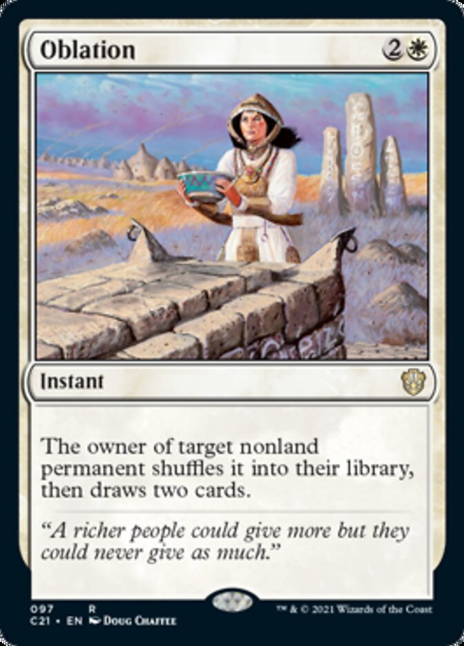 Oblation [Commander 2021] - Magic: The Gathering - Card Brawlers | Quebec | Canada |