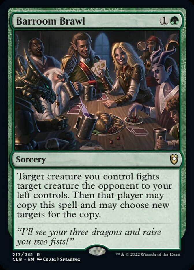 Barroom Brawl [Commander Legends: Battle for Baldur's Gate] - Magic: The Gathering - Card Brawlers | Quebec | Canada |