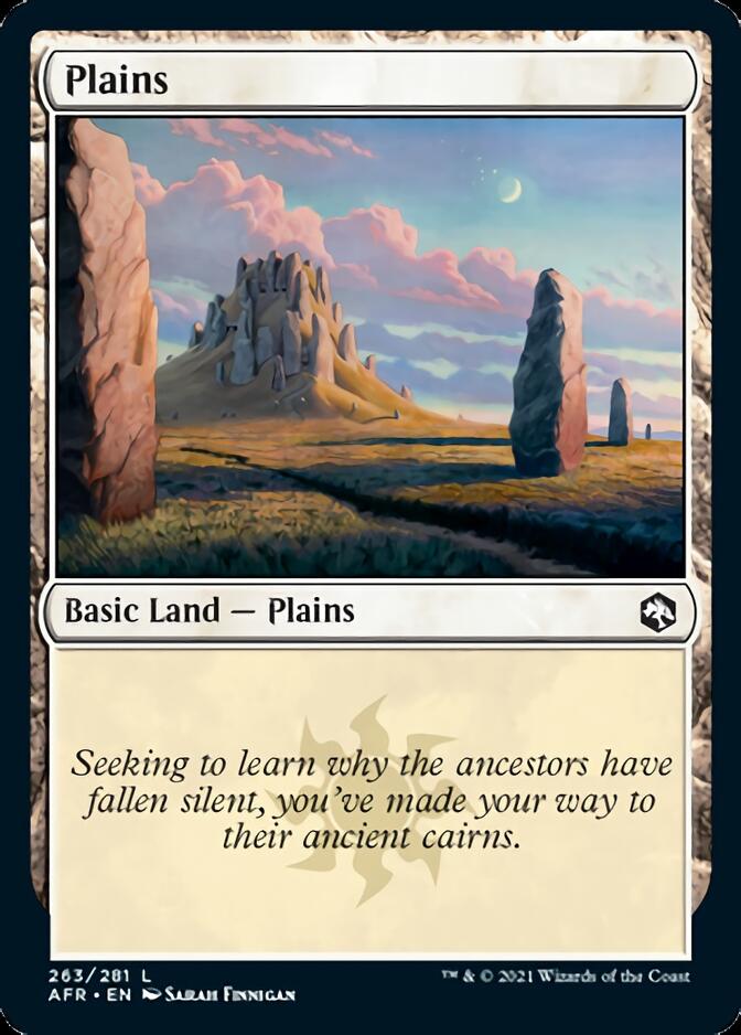 Plains (263) [Dungeons & Dragons: Adventures in the Forgotten Realms] - Magic: The Gathering - Card Brawlers | Quebec | Canada |