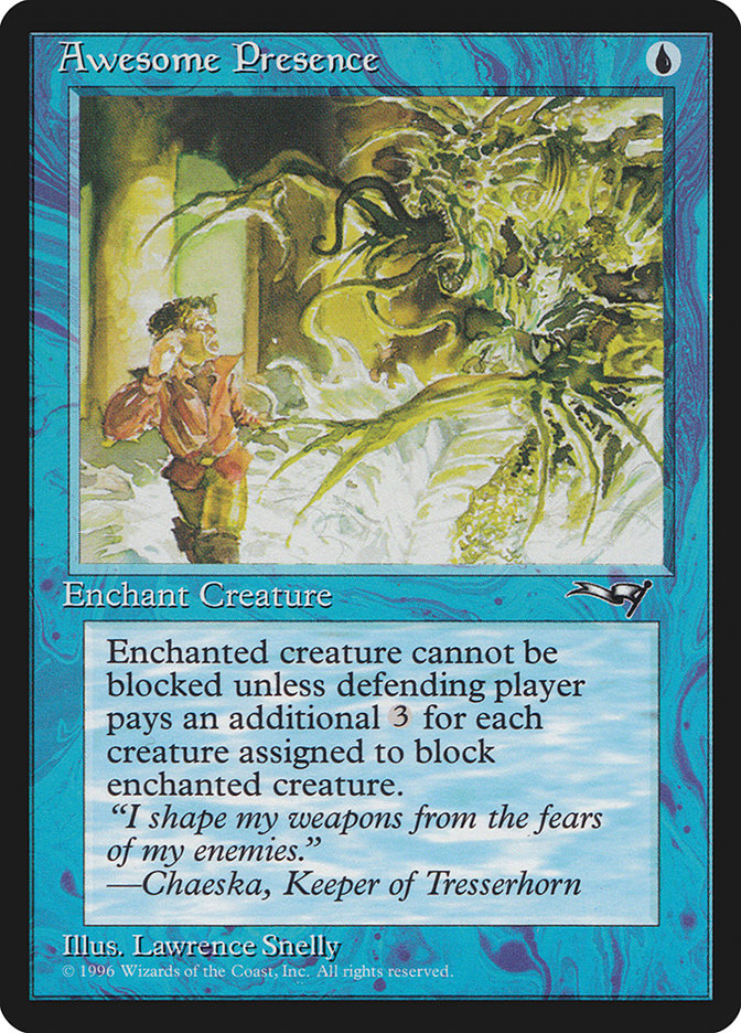 Awesome Presence (Creature Side) [Alliances] - Magic: The Gathering - Card Brawlers | Quebec | Canada |