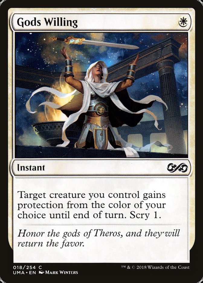 Gods Willing [Ultimate Masters] - Magic: The Gathering - Card Brawlers | Quebec | Canada |