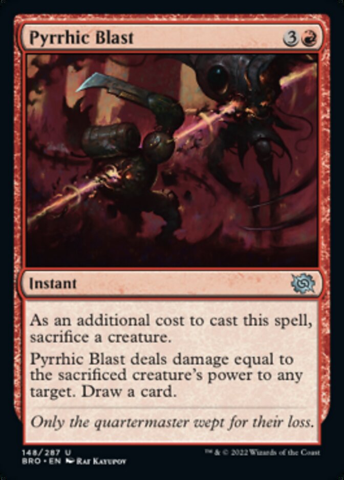 Pyrrhic Blast [The Brothers' War] - Magic: The Gathering - Card Brawlers | Quebec | Canada |