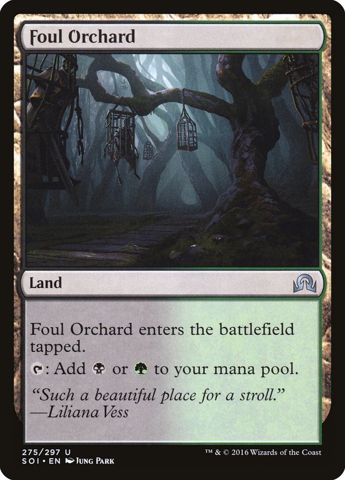 Foul Orchard [Shadows over Innistrad] - Magic: The Gathering - Card Brawlers | Quebec | Canada |