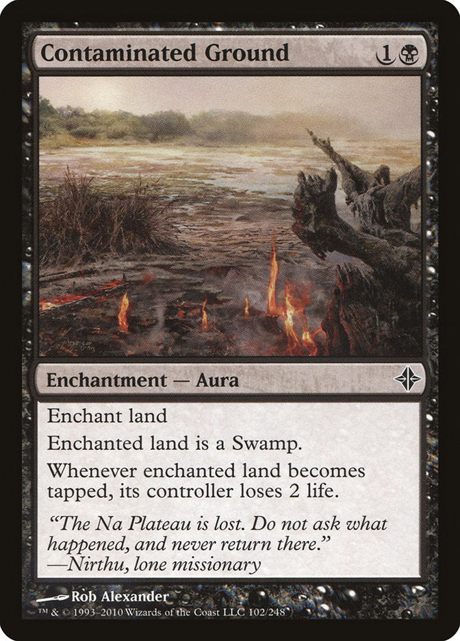 Contaminated Ground [Rise of the Eldrazi] - Magic: The Gathering - Card Brawlers | Quebec | Canada |