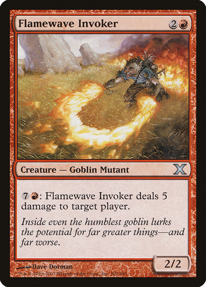 Flamewave Invoker [Tenth Edition] - Magic: The Gathering - Card Brawlers | Quebec | Canada |