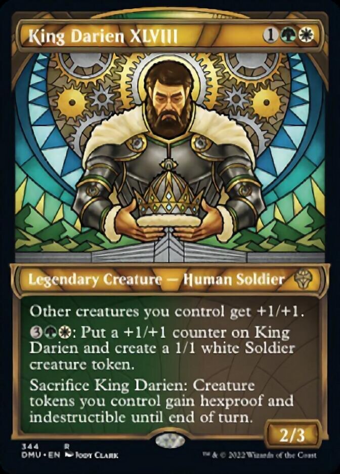 King Darien XLVIII (Showcase Textured) [Dominaria United] - Magic: The Gathering - Card Brawlers | Quebec | Canada |
