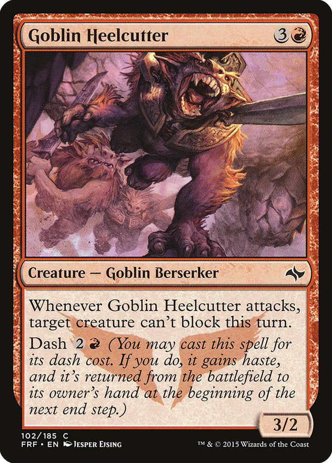 Goblin Heelcutter [Fate Reforged] - Magic: The Gathering - Card Brawlers | Quebec | Canada |