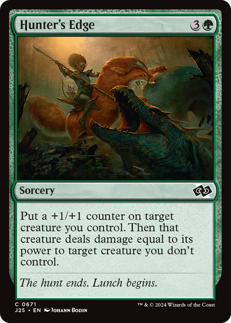 Hunter's Edge [Foundations Jumpstart] - Magic: The Gathering - Card Brawlers | Quebec | Canada |