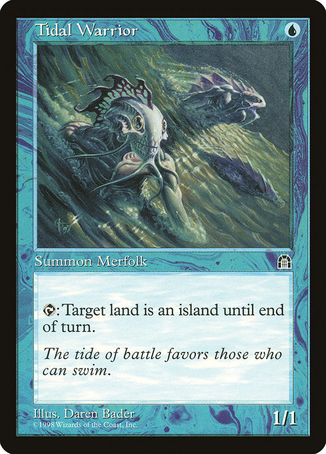 Tidal Warrior [Stronghold] - Magic: The Gathering - Card Brawlers | Quebec | Canada |