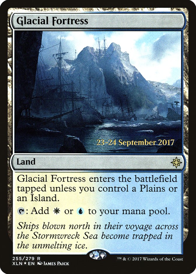 Glacial Fortress [Ixalan Prerelease Promos] - Magic: The Gathering - Card Brawlers | Quebec | Canada |