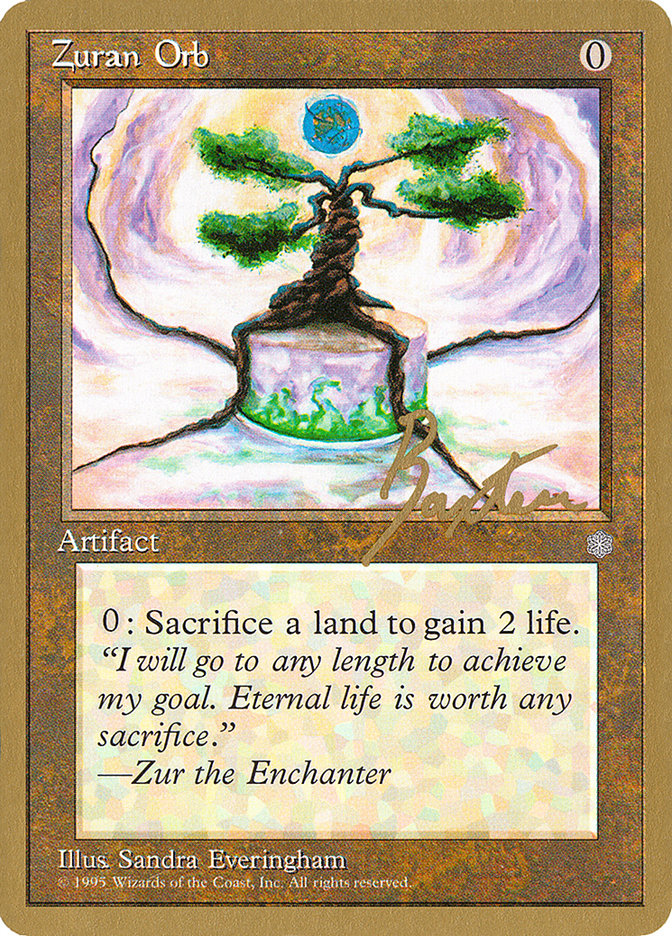 Zuran Orb (George Baxter) [Pro Tour Collector Set] - Magic: The Gathering - Card Brawlers | Quebec | Canada |