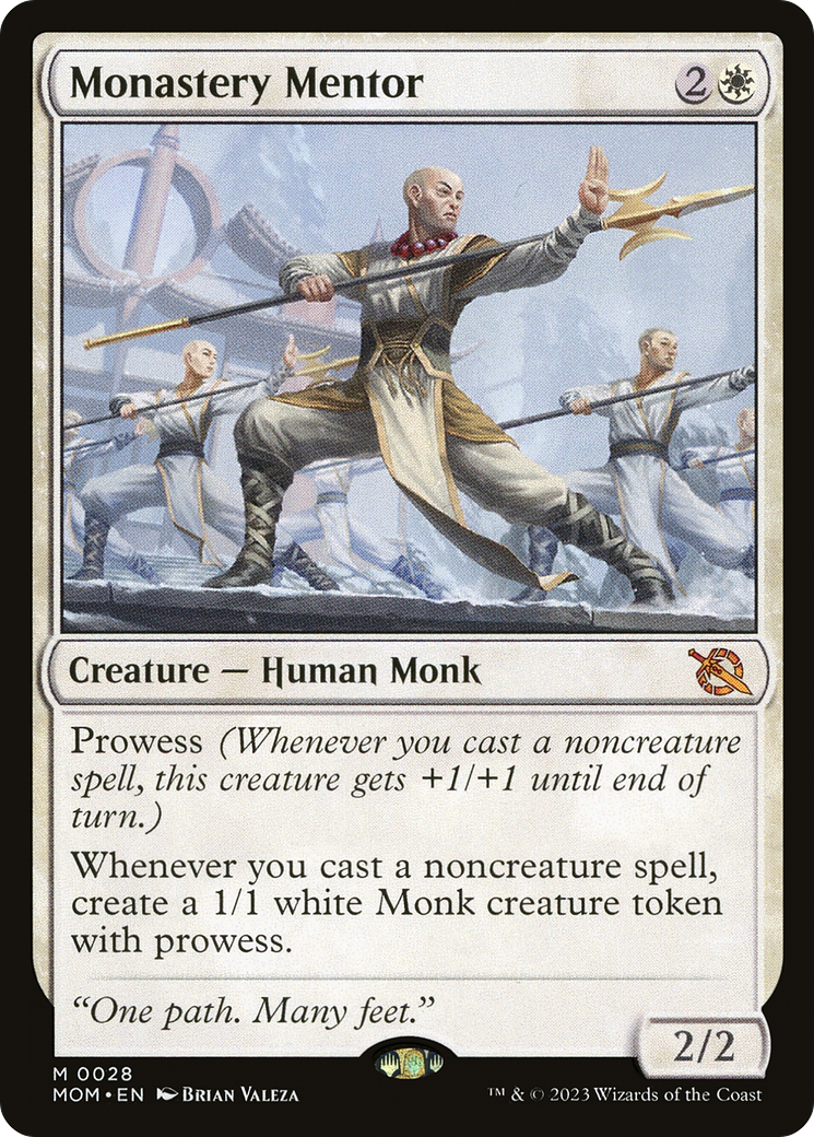 Monastery Mentor [March of the Machine] - Magic: The Gathering - Card Brawlers | Quebec | Canada |