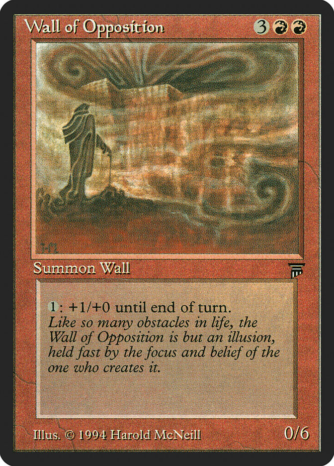Wall of Opposition [Legends] - Magic: The Gathering - Card Brawlers | Quebec | Canada |