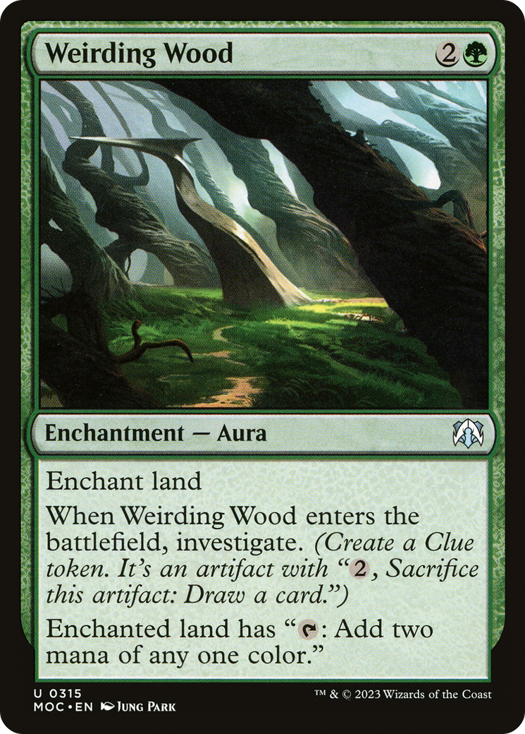 Weirding Wood [March of the Machine Commander] - Magic: The Gathering - Card Brawlers | Quebec | Canada |