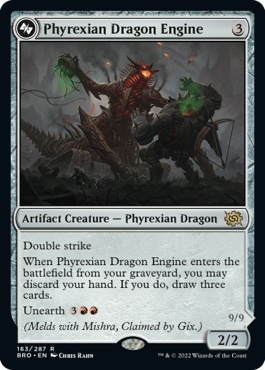 Phyrexian Dragon Engine [The Brothers' War] - Magic: The Gathering - Card Brawlers | Quebec | Canada |