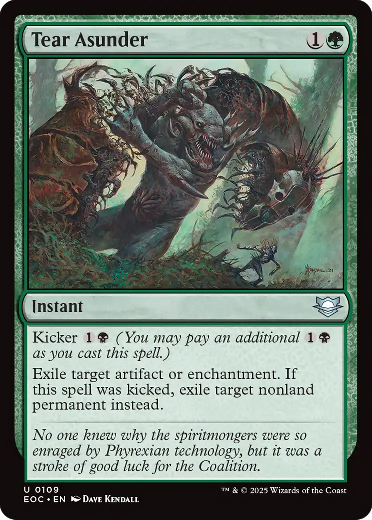 Tear Asunder [Edge of Eternities Commander] - Magic: The Gathering - Card Brawlers | Quebec | Canada |
