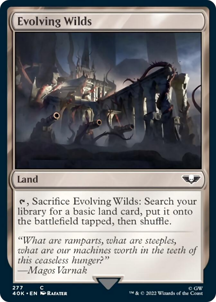 Evolving Wilds [Warhammer 40,000] - Magic: The Gathering - Card Brawlers | Quebec | Canada |