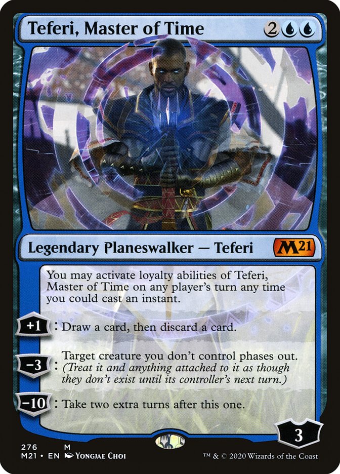 Teferi, Master of Time (276) [Core Set 2021] - Magic: The Gathering - Card Brawlers | Quebec | Canada |