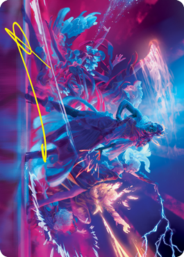 Prismari Command Art Card (Gold-Stamped Signature) [Strixhaven: School of Mages Art Series] - Magic: The Gathering - Card Brawlers | Quebec | Canada |
