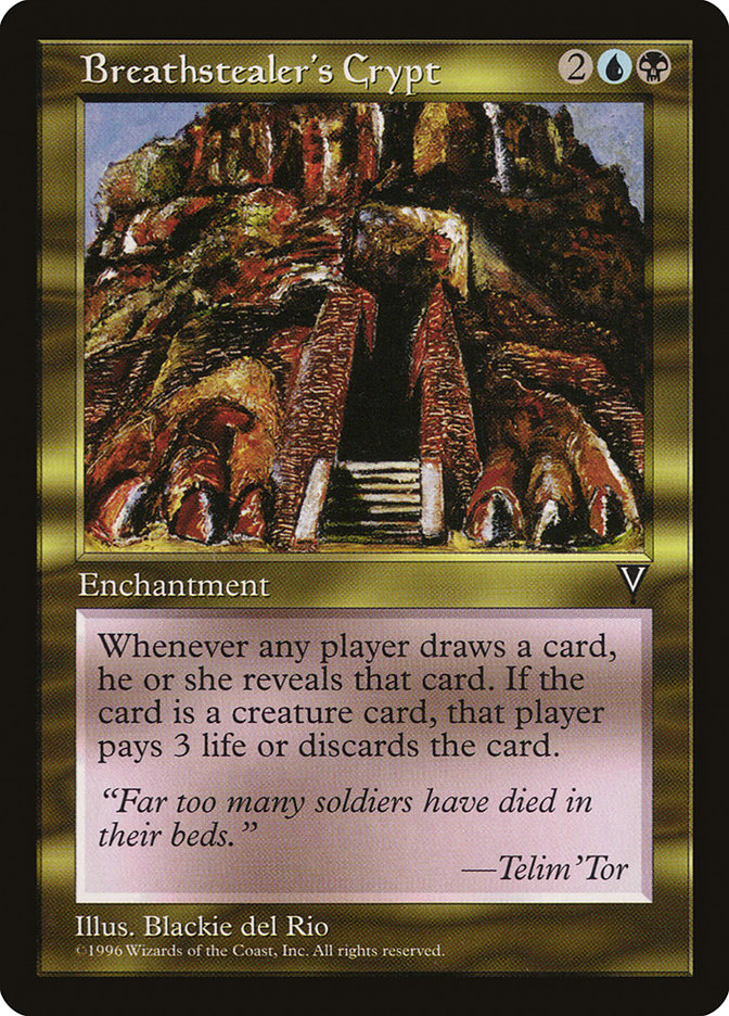 Breathstealer's Crypt [Visions] - Magic: The Gathering - Card Brawlers | Quebec | Canada |