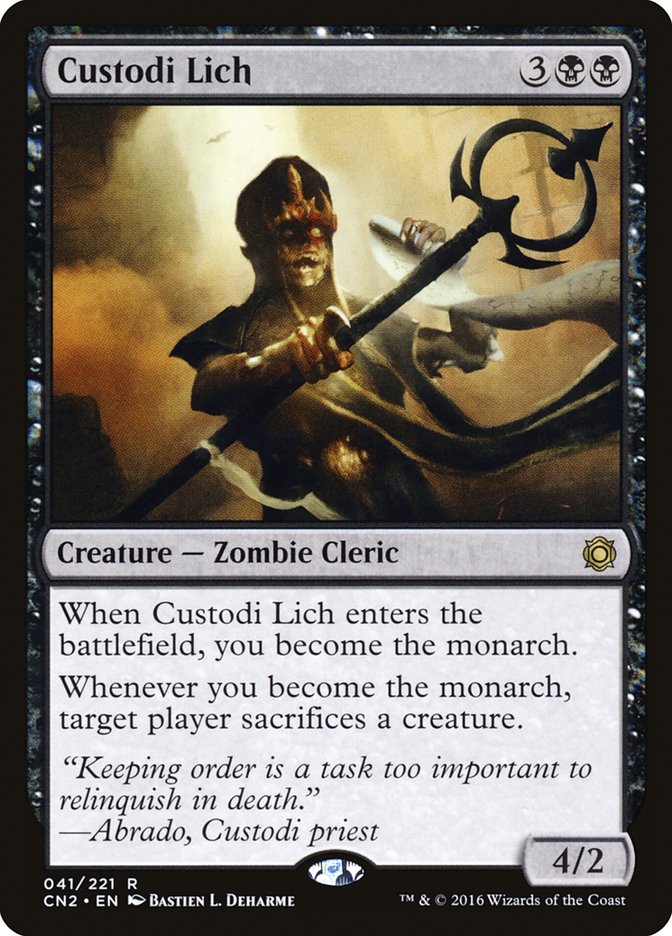 Custodi Lich [Conspiracy: Take the Crown] - Magic: The Gathering - Card Brawlers | Quebec | Canada |