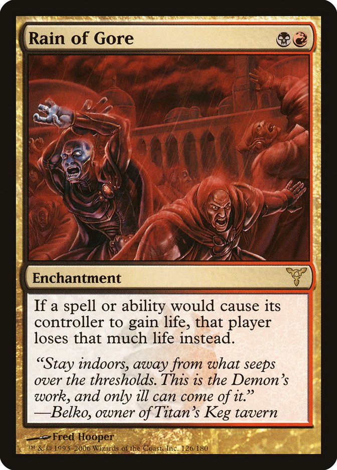 Rain of Gore [Dissension] - Magic: The Gathering - Card Brawlers | Quebec | Canada |