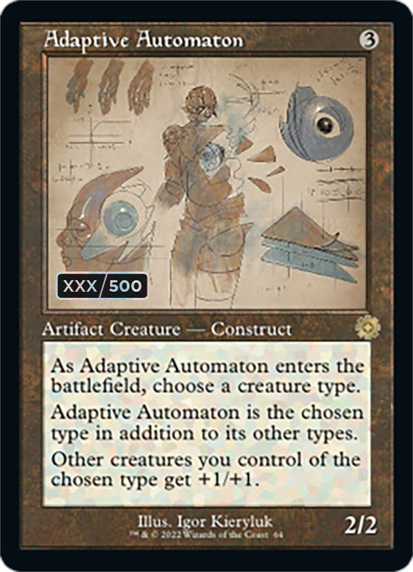 Adaptive Automaton (Retro Schematic) (Serialized) [The Brothers' War Retro Artifacts] - Magic: The Gathering - Card Brawlers | Quebec | Canada |