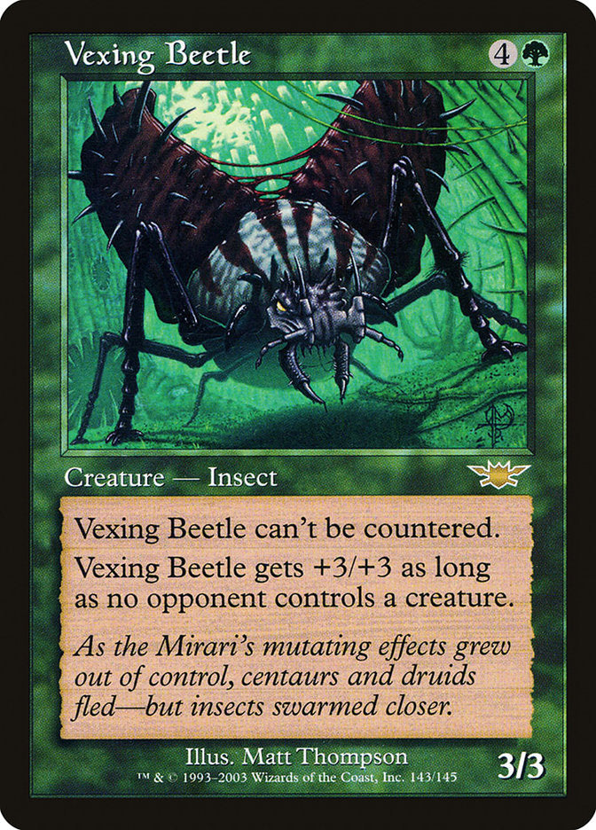 Vexing Beetle [Legions] - Magic: The Gathering - Card Brawlers | Quebec | Canada |