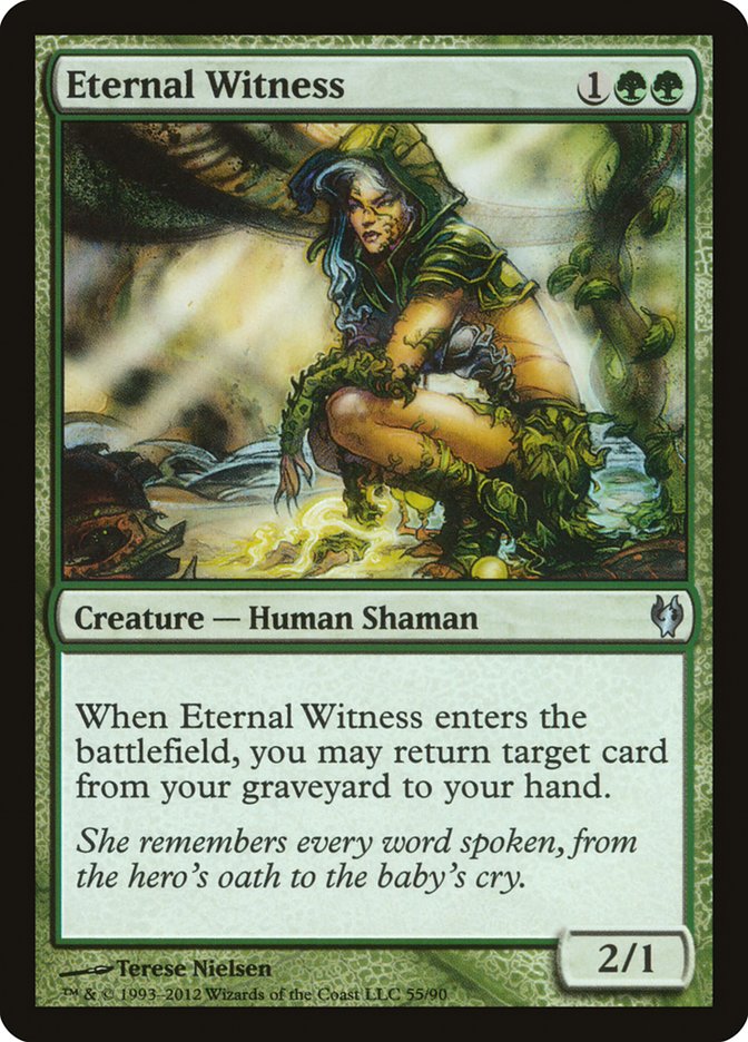 Eternal Witness [Duel Decks: Izzet vs. Golgari] - Magic: The Gathering - Card Brawlers | Quebec | Canada |