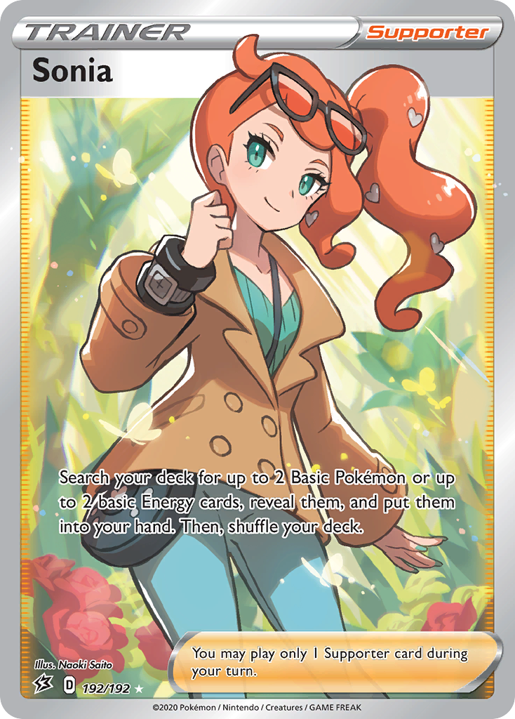 Sonia (192/192) [Sword & Shield: Rebel Clash] - Pokémon - Card Brawlers | Quebec | Canada |