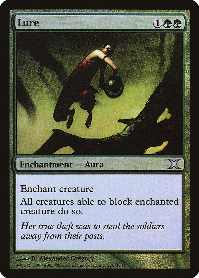 Lure (Premium Foil) [Tenth Edition] - Magic: The Gathering - Card Brawlers | Quebec | Canada |