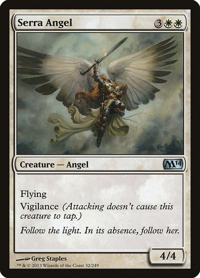 Serra Angel [Magic 2014] - Magic: The Gathering - Card Brawlers | Quebec | Canada |