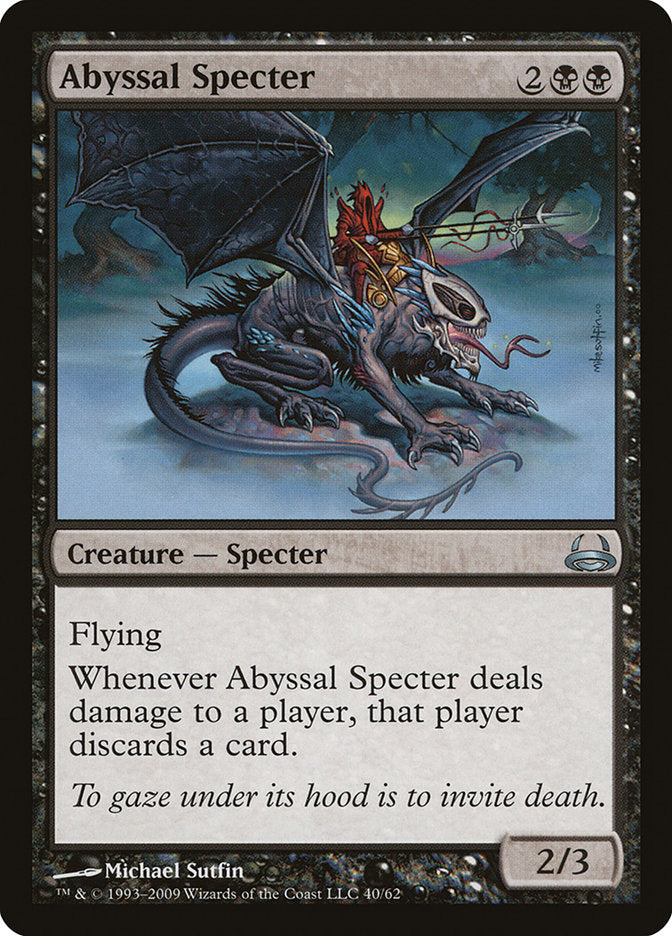 Abyssal Specter [Duel Decks: Divine vs. Demonic] - Magic: The Gathering - Card Brawlers | Quebec | Canada |
