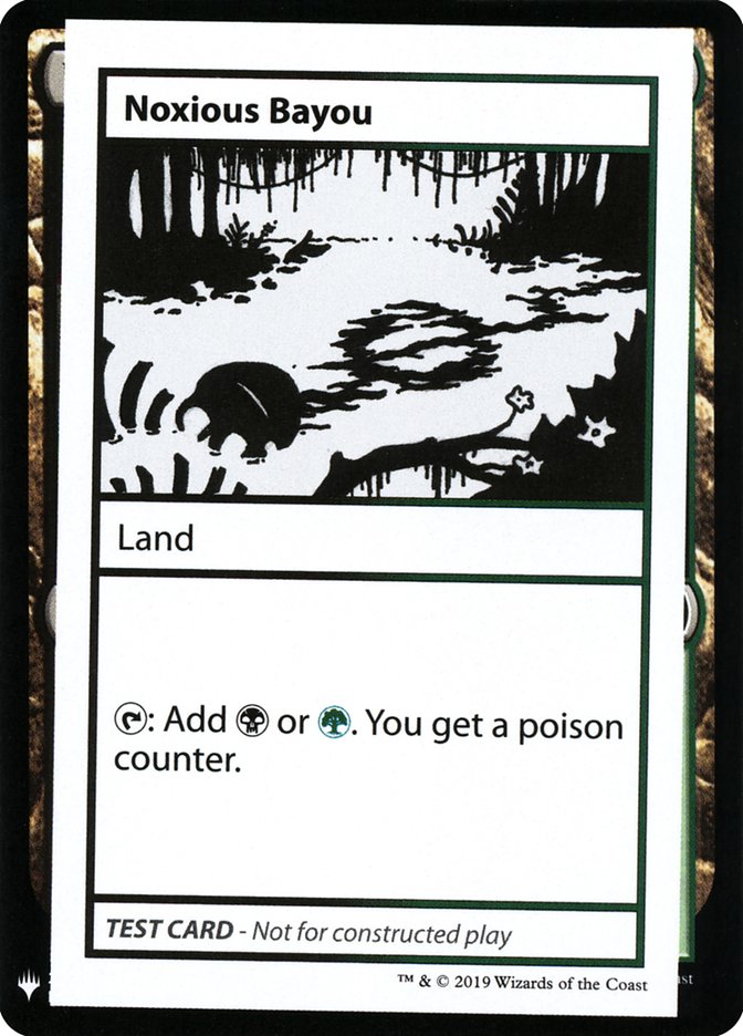 Noxious Bayou [Mystery Booster Playtest Cards] - Magic: The Gathering - Card Brawlers | Quebec | Canada |