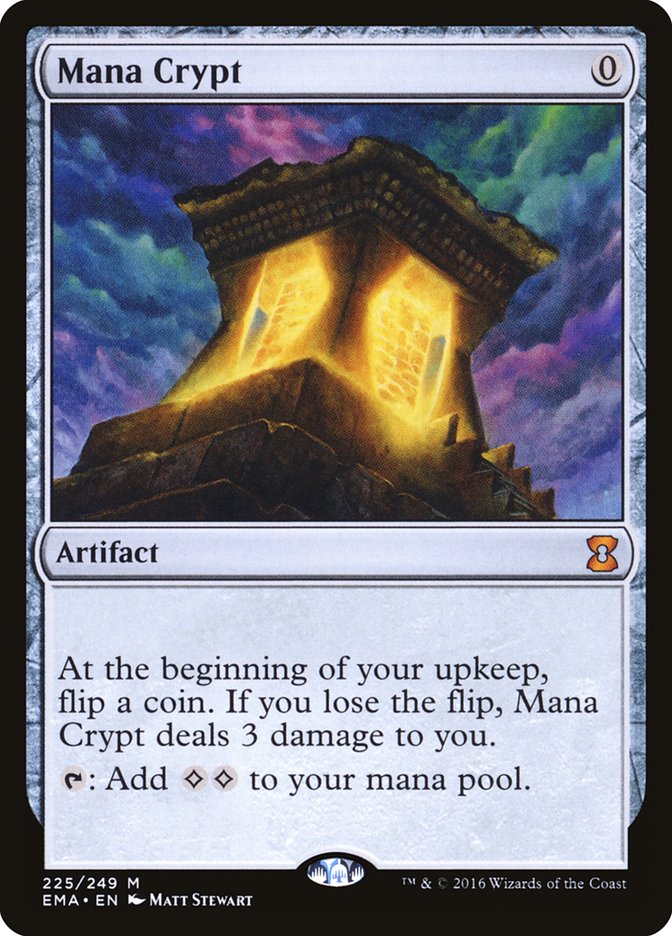 Mana Crypt [Eternal Masters] - Magic: The Gathering - Card Brawlers | Quebec | Canada |