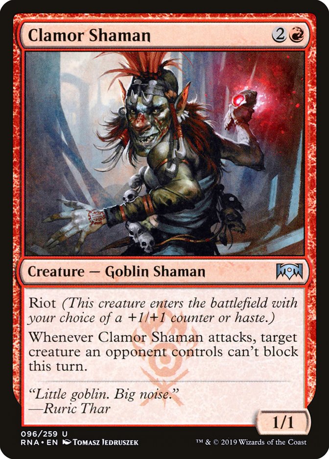 Clamor Shaman [Ravnica Allegiance] - Magic: The Gathering - Card Brawlers | Quebec | Canada |