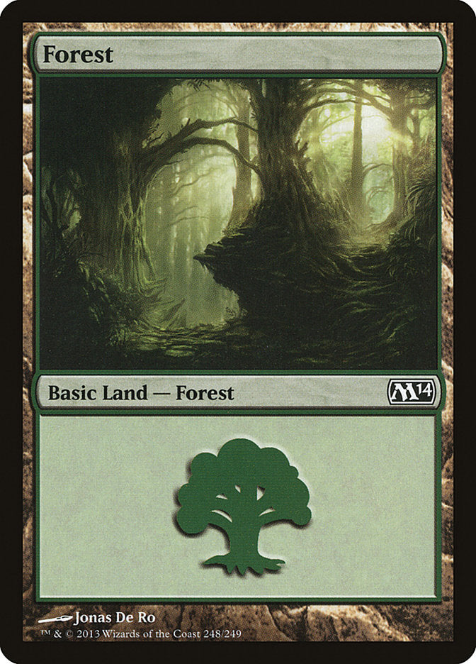 Forest (248) [Magic 2014] - Magic: The Gathering - Card Brawlers | Quebec | Canada |